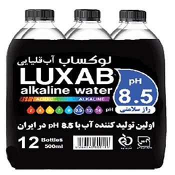  معدنی قلیایی لوکساب - 500 میلی لیتر بسته 12 عددی6326bd953574698170